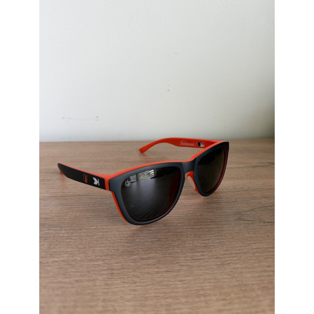 Knockaround MLB Baltimore Orioles Sunglasses Matte Black Orange Men Sport